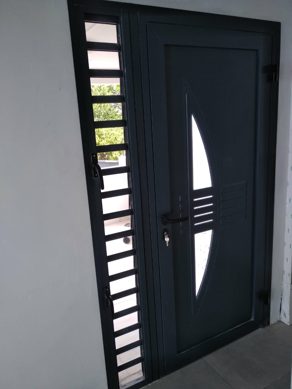 Portes en aluminium